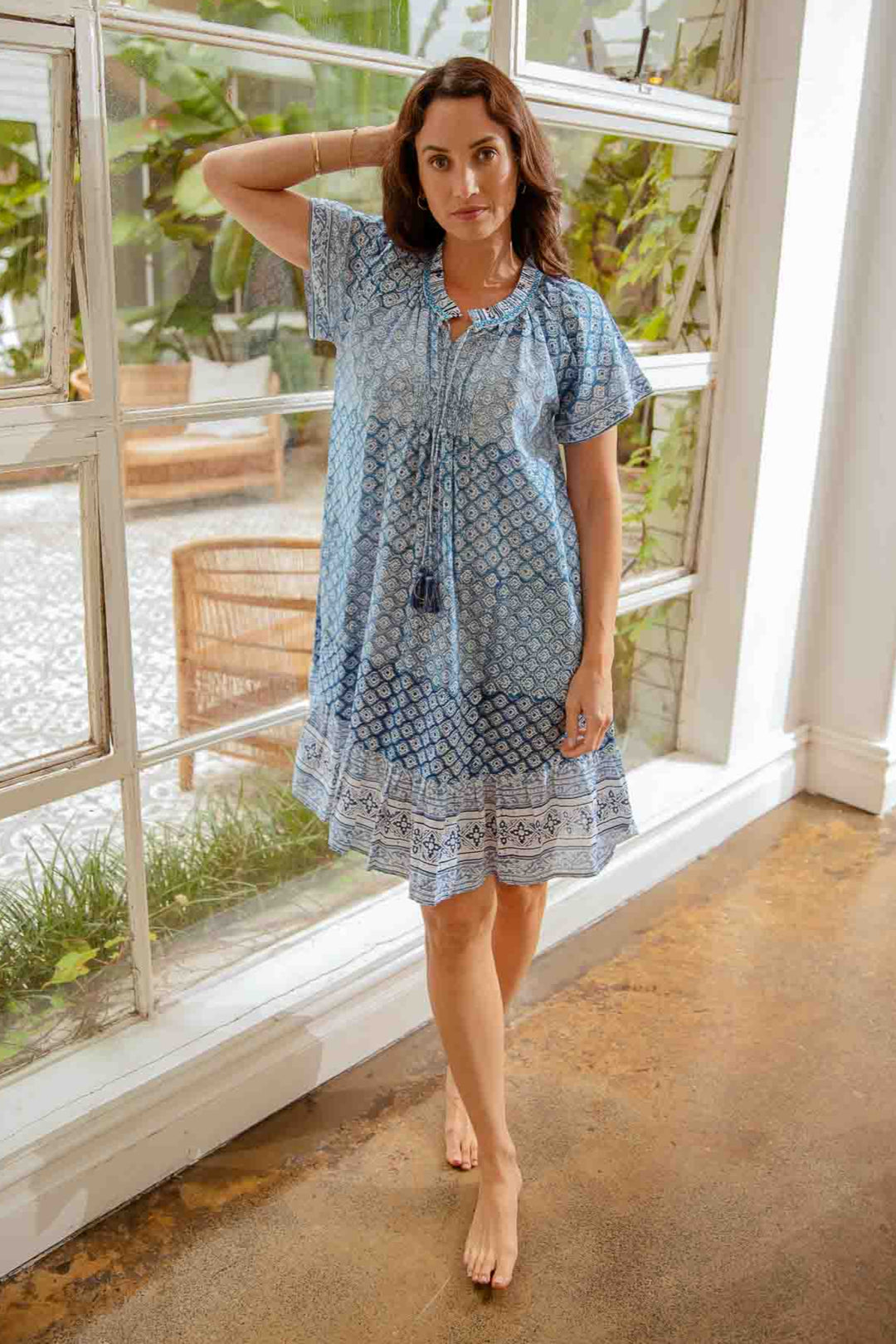 Turkish Delight Milton Sundress - Blue