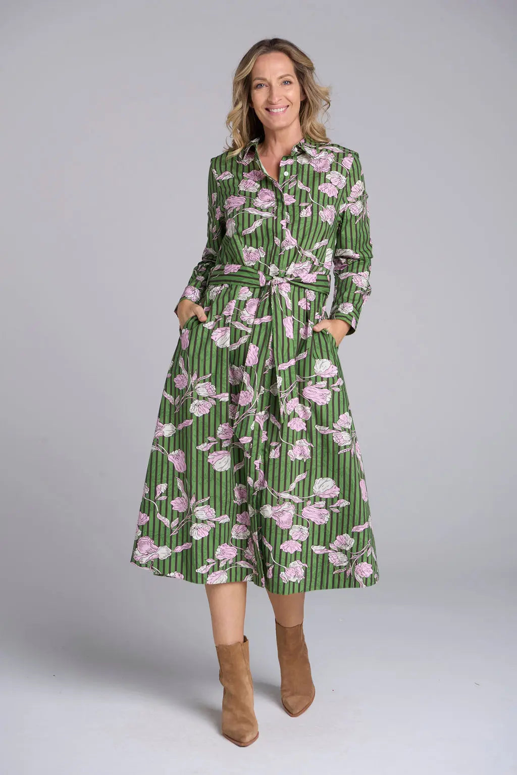 Midi Shirt Dress