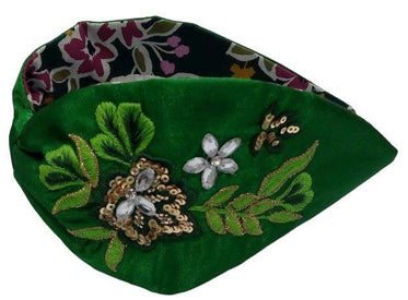 Fabric Headband - Green