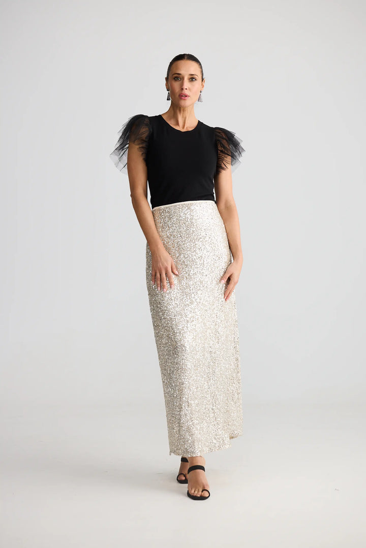 Shari Skirt - Champagne