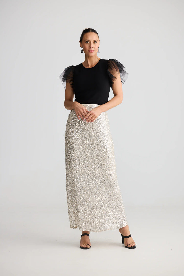 Shari Skirt - Champagne