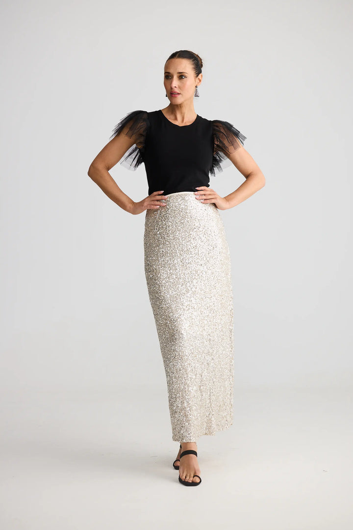 Shari Skirt - Champagne