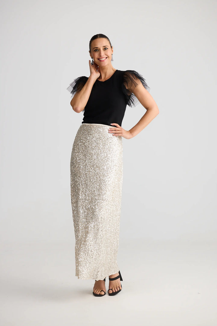 Shari Skirt - Champagne