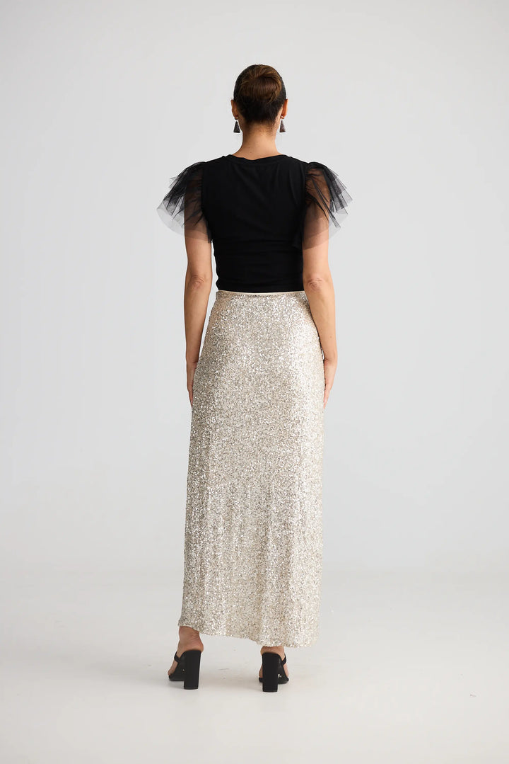 Shari Skirt - Champagne