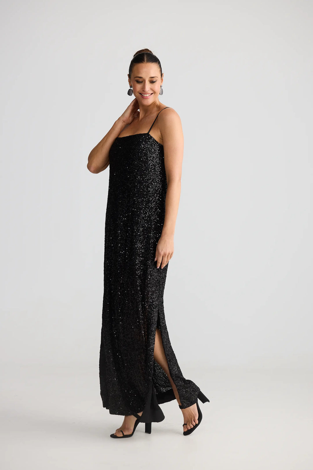 Jazzy Maxi Dress - Black
