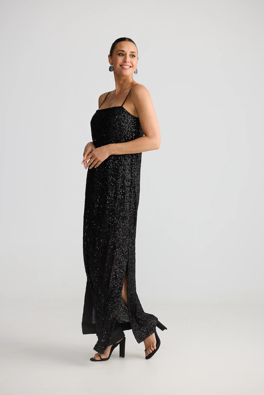 Jazzy Maxi Dress - Black