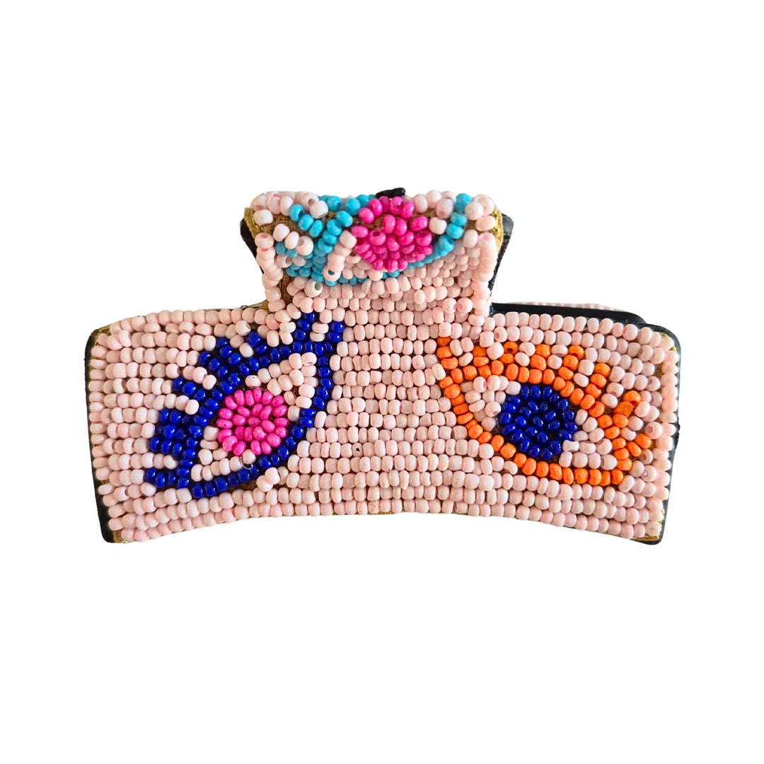 Beaded Hair Clip GR1348 - Evil Eye
Success