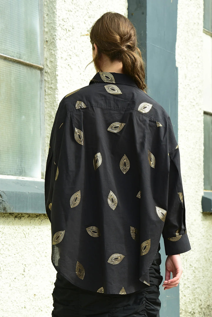 Break The Gold Shirt - Black/Gold