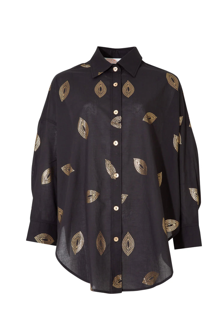Break The Gold Shirt - Black/Gold