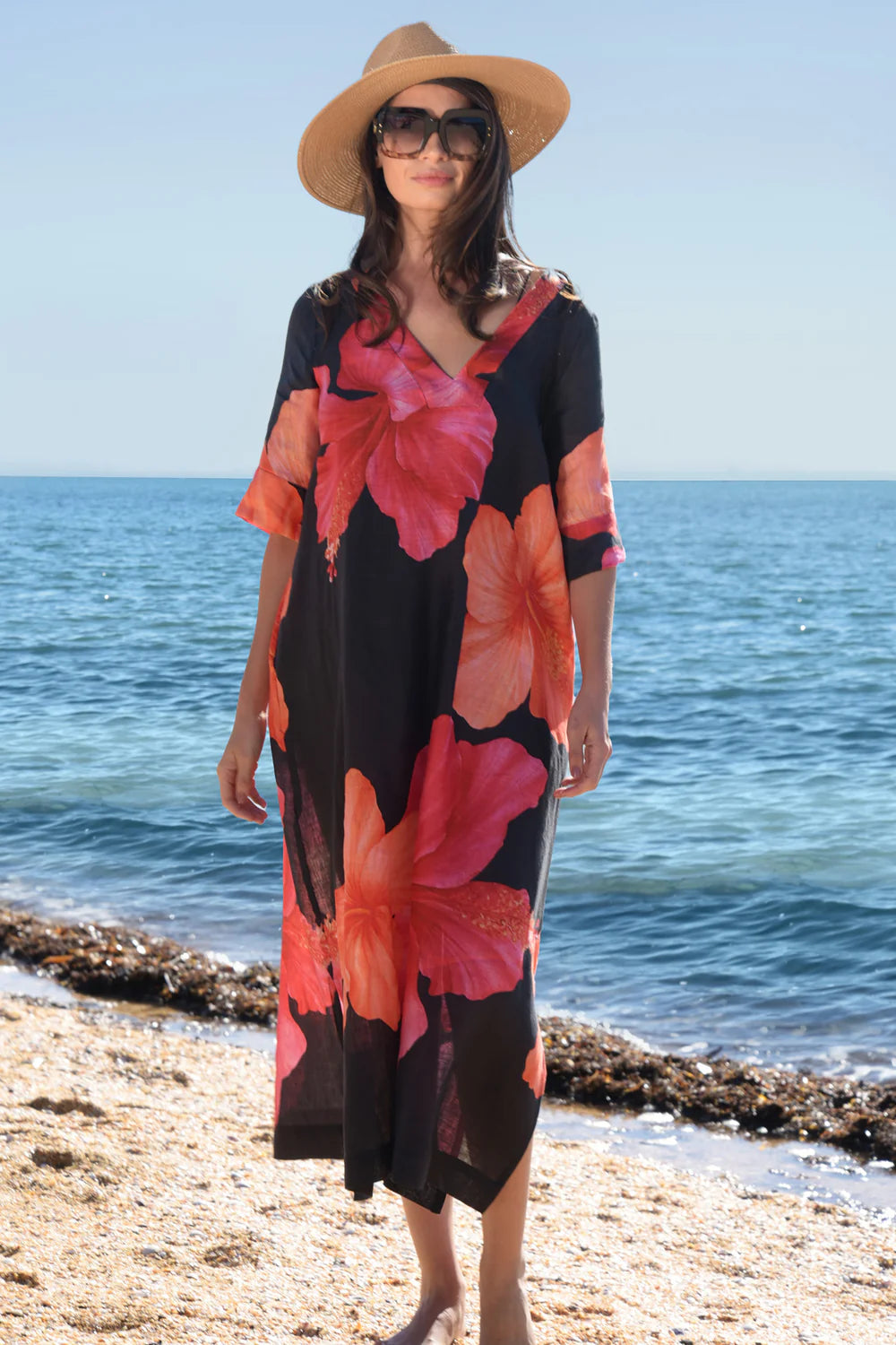 A Fine Drop Dress - Bloom Town Linen  Seasons Emporium