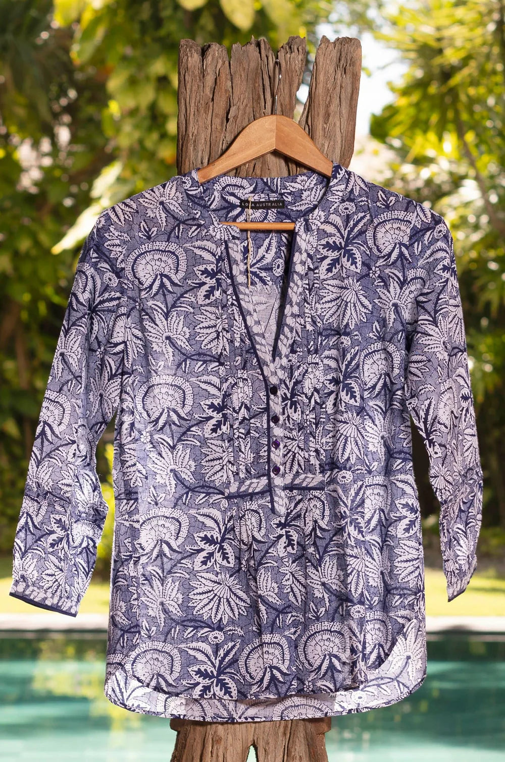 Natalie Shirt - Malta Navy
