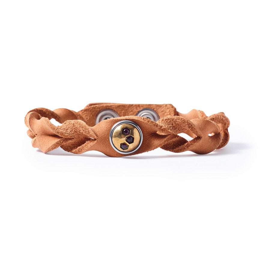 Noosa Amsterdam Petite Bracelet - Tara Inner Strength - Cognac