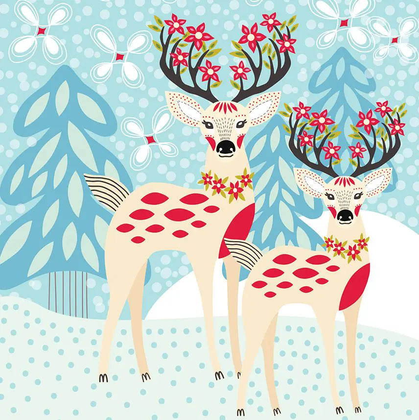 Christmas Reindeer Gift Card