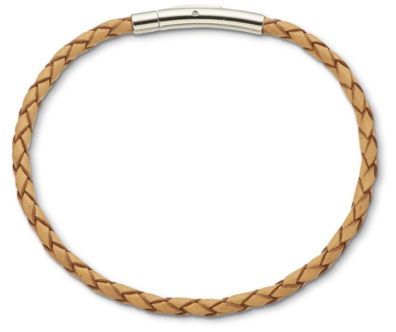 Leather Plait Bracelet 4201 Natural Seasons Emporium