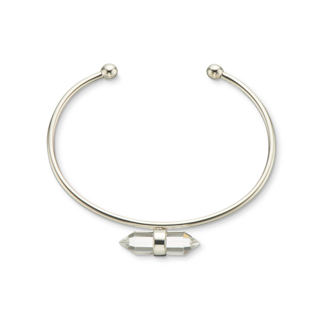 Palas Jewellery Crystal Double Point Healing Bangle