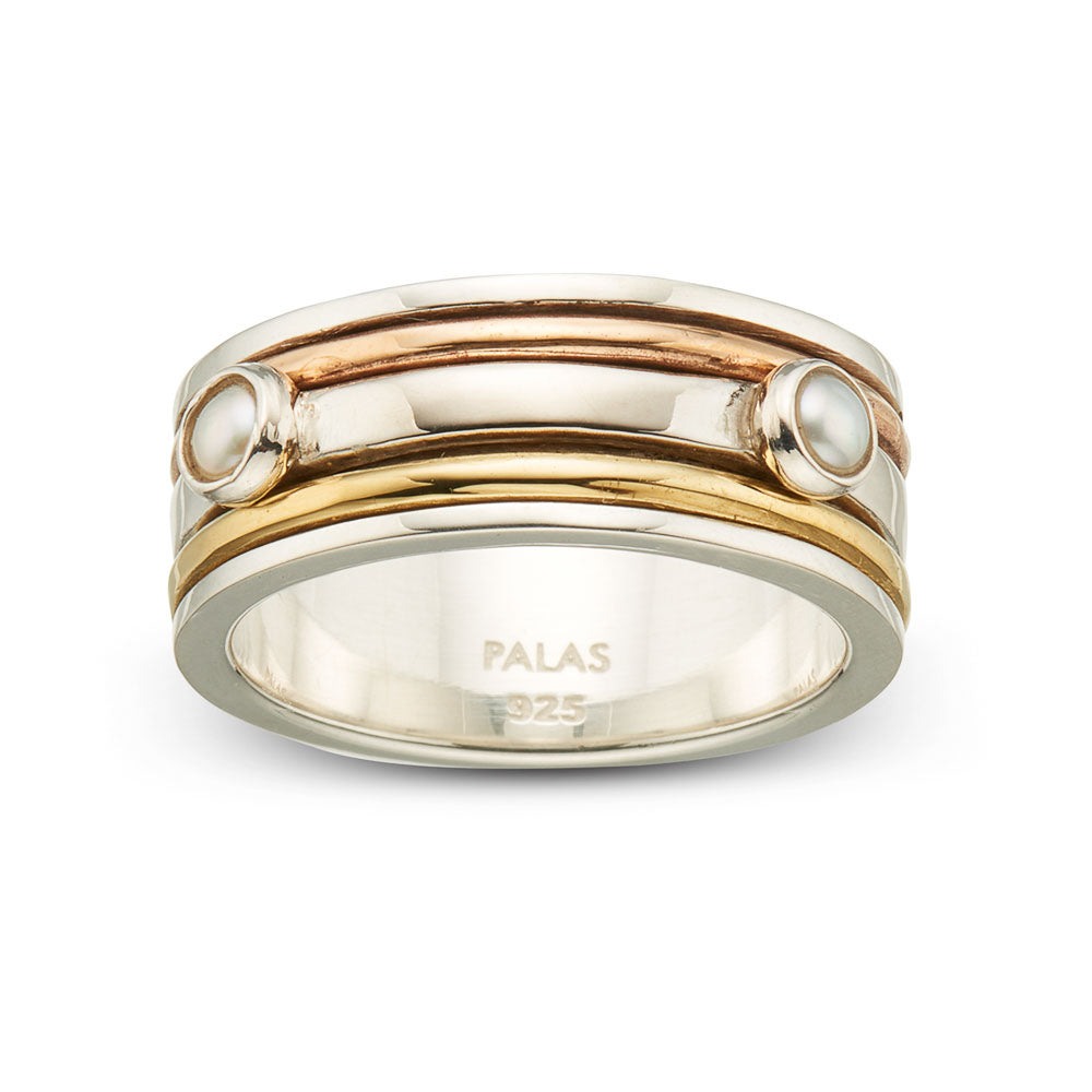 Meditation Spinning Ring - Prosperity Pearl