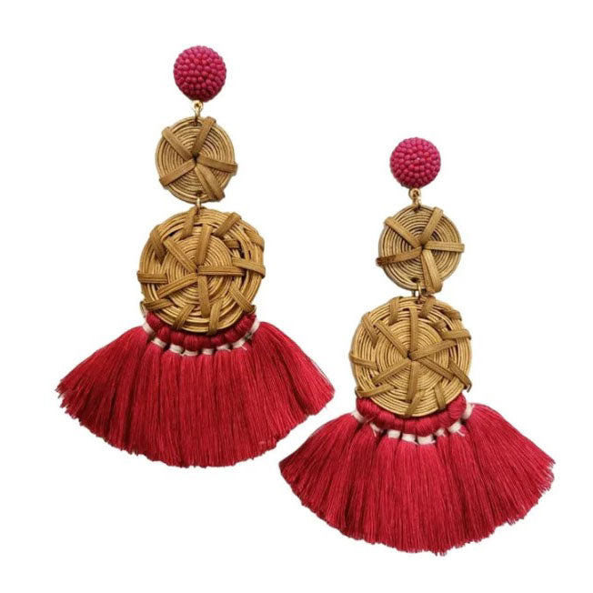 Amanda Earring - Red