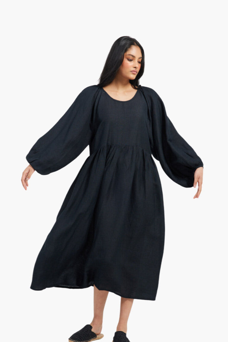 Angel Wings Dress - Black