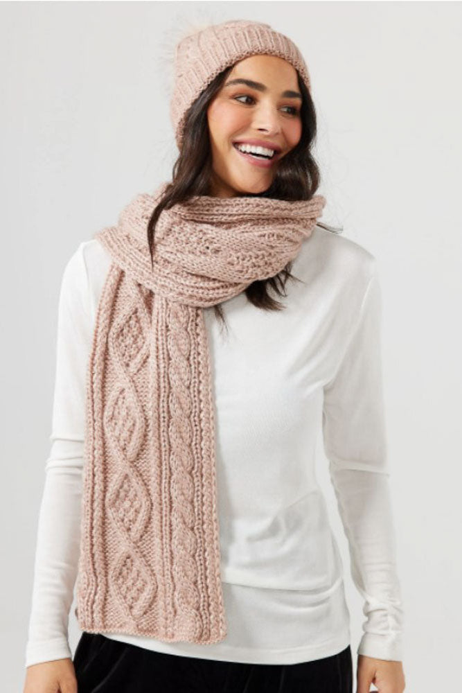 Stormie Scarf - Blush