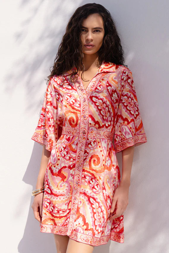 Serena Print Mini Dress