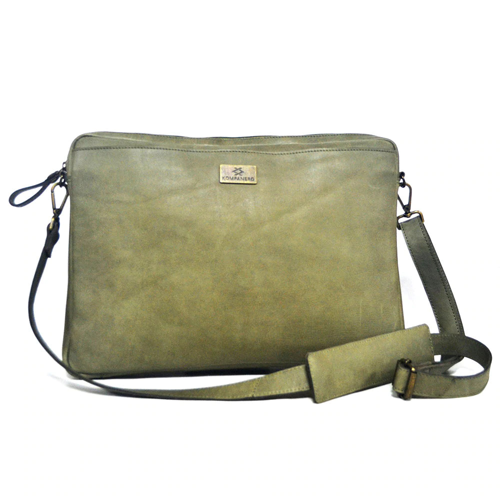 Kennedy Laptop Bag- Olive