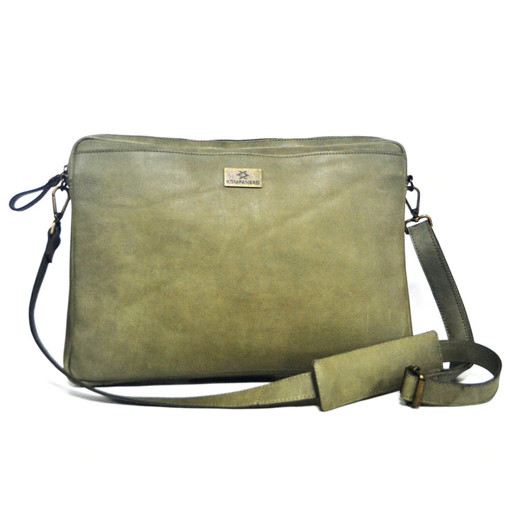 Kennedy Laptop Bag- Olive