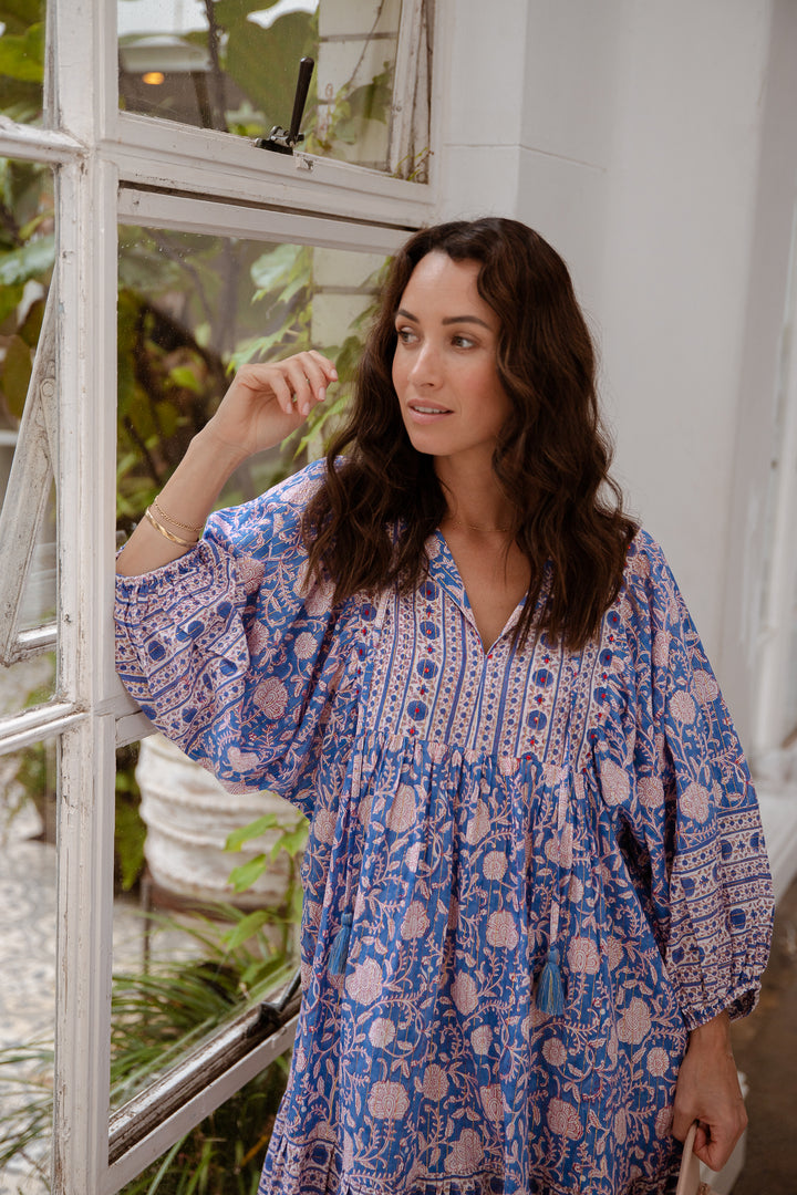 Paisley Milan Shift - Blue