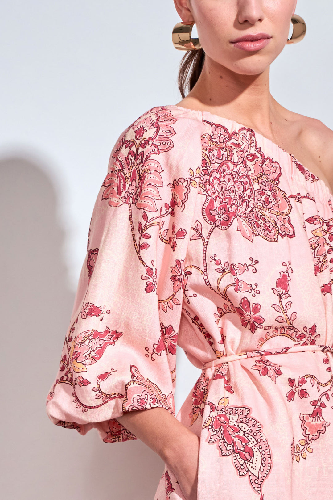 Silhouette Dress - Peony Paisley