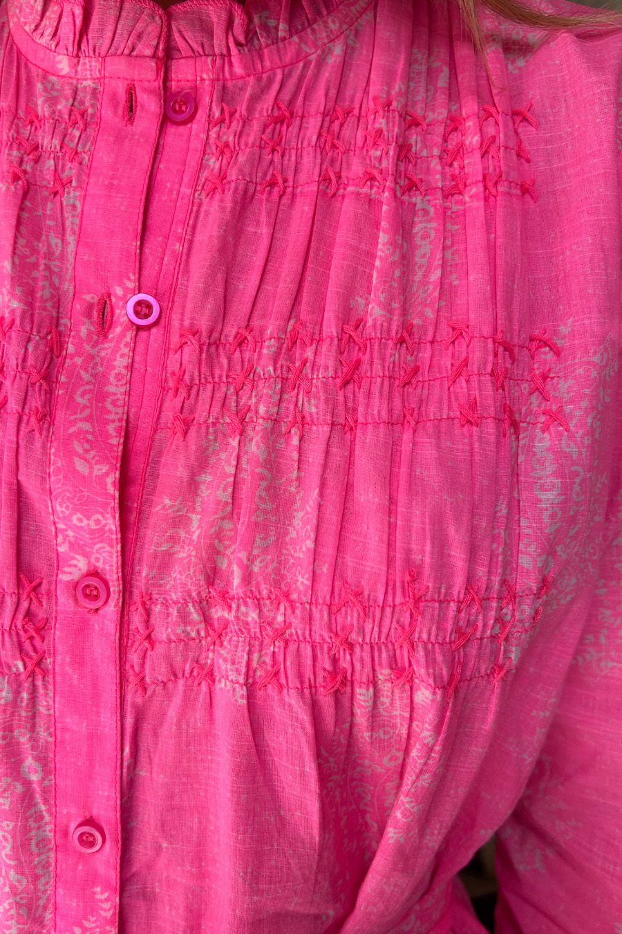 Charlie Dress - Shrine Pink