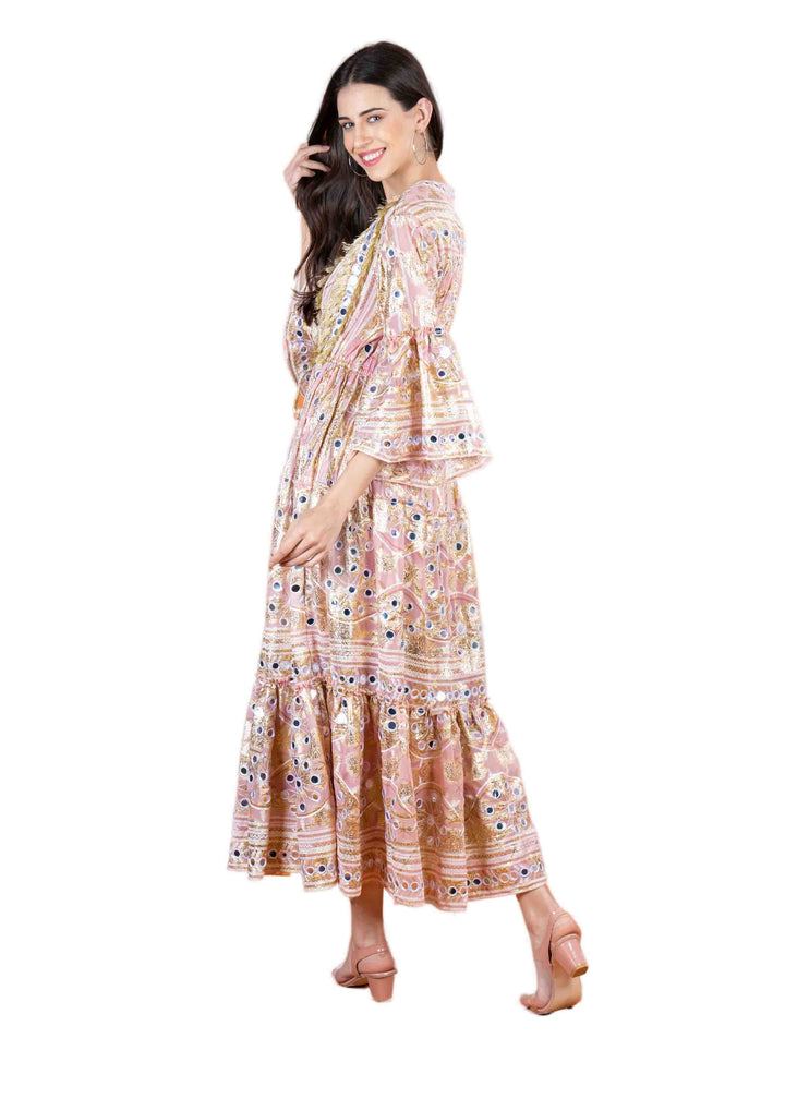 Juliette Maxi Dress - Pink