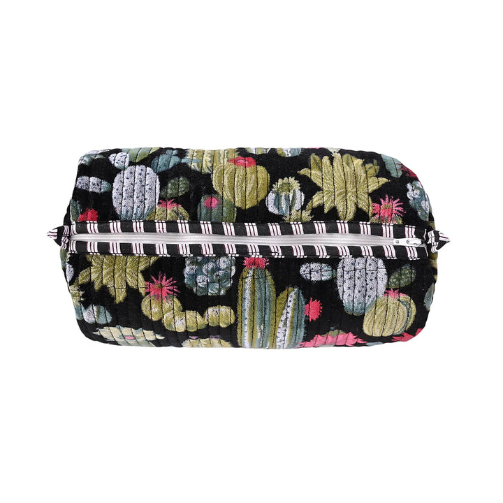 Cactus Velvet 3 Piece Travel Set - Black