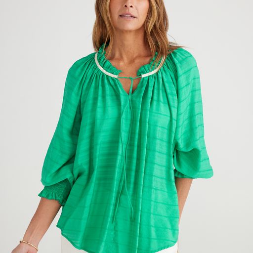 Flora Top - Green