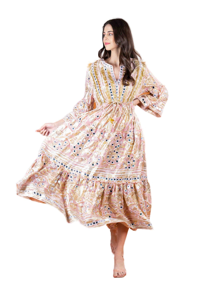 Juliette Maxi Dress - Pink