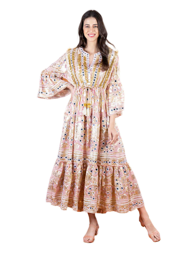 Juliette Maxi Dress - Pink