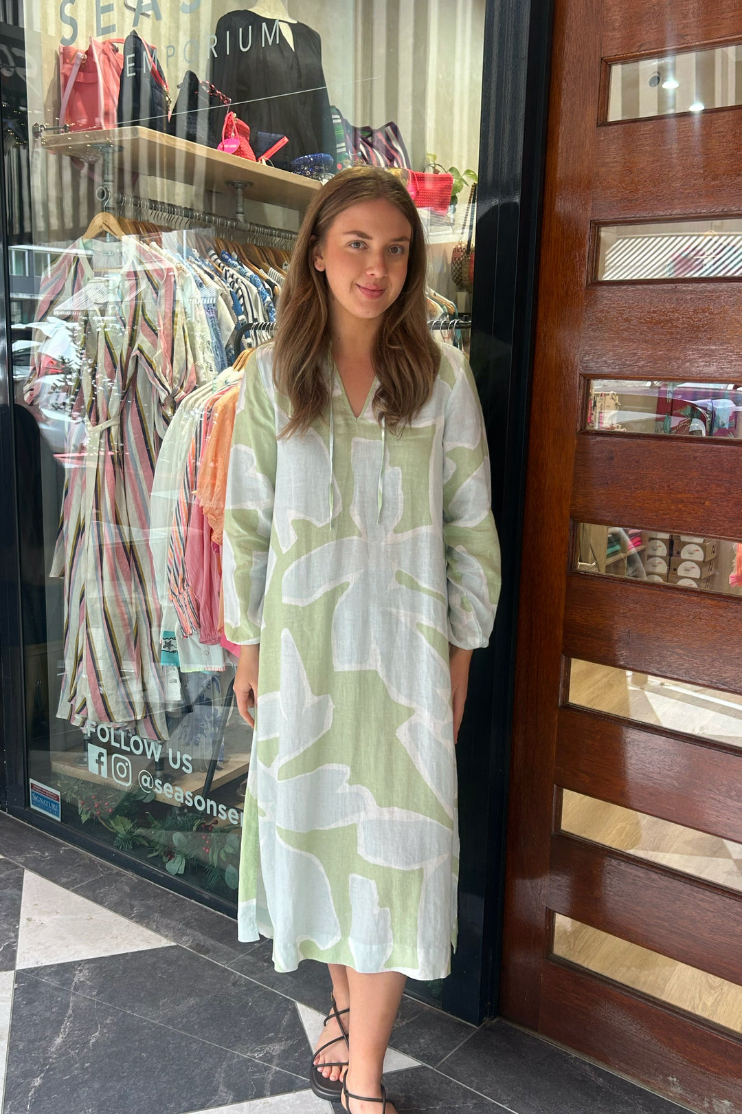 Pippa Ridley
Noosa Dress - Aloe Ivy
