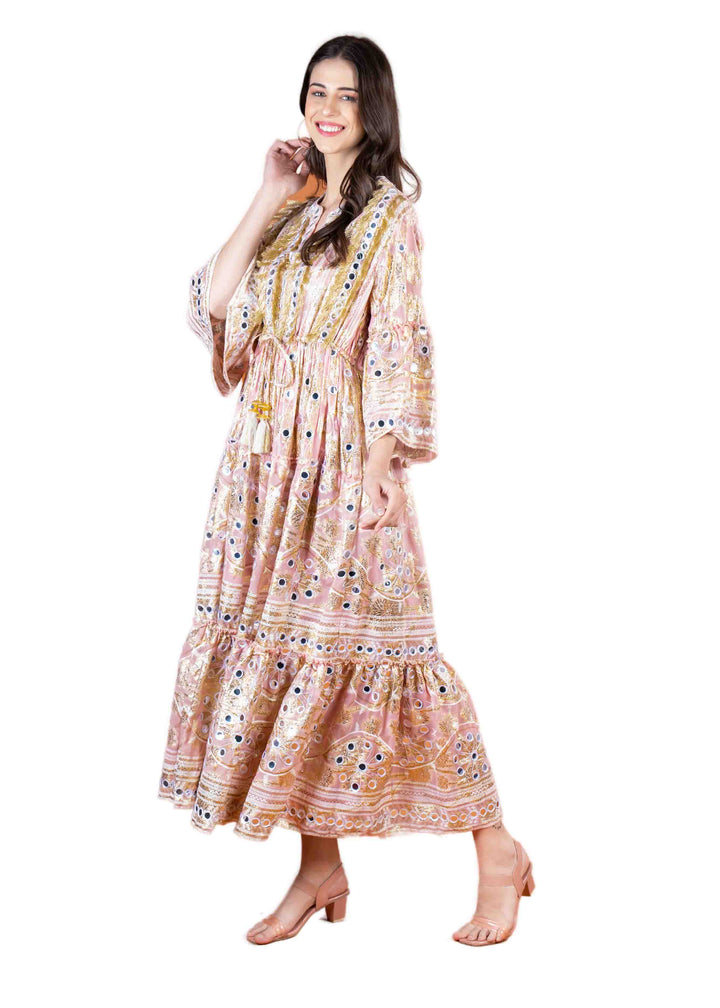 Juliette Maxi Dress - Pink