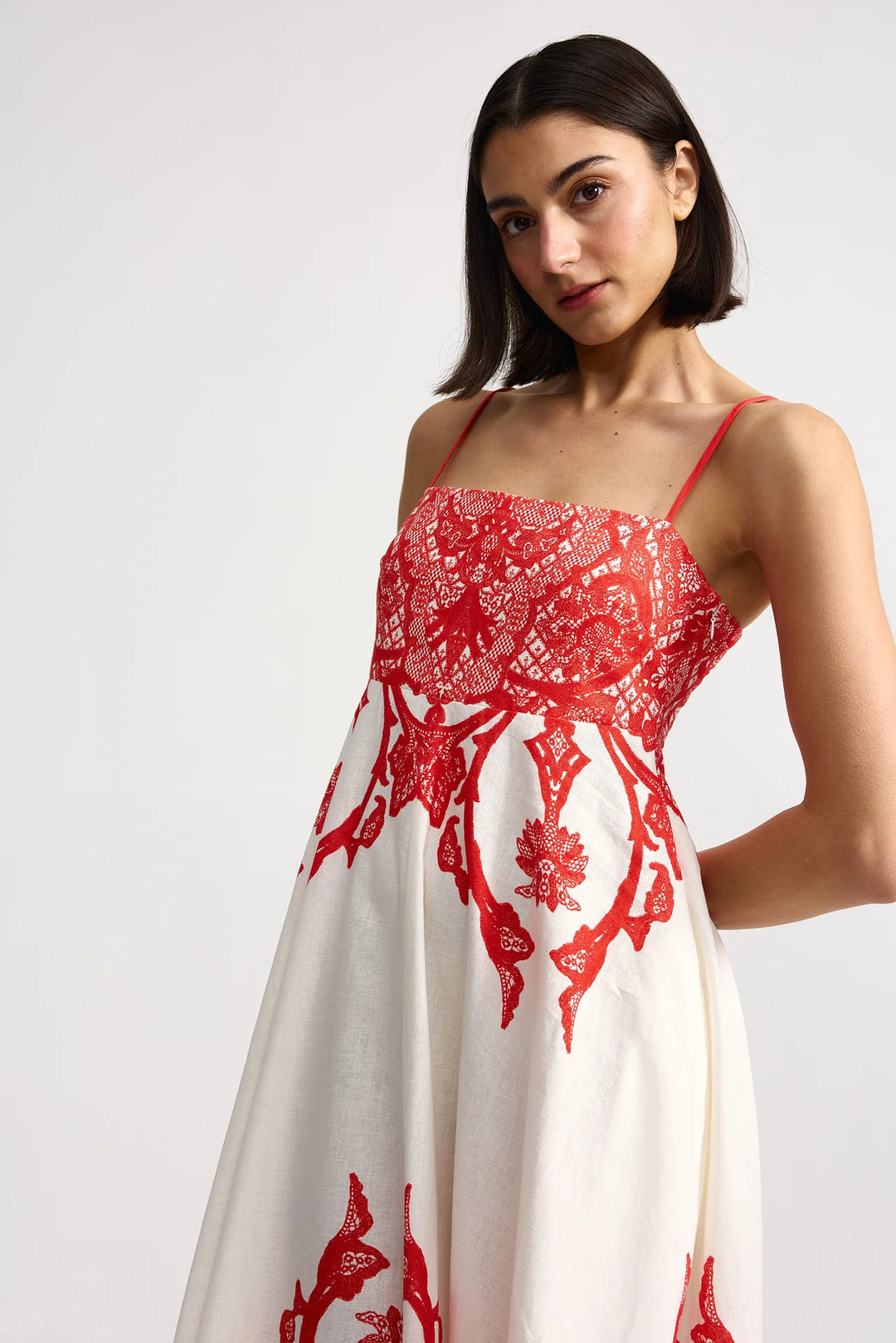 Rue Dress - Ruby Antique