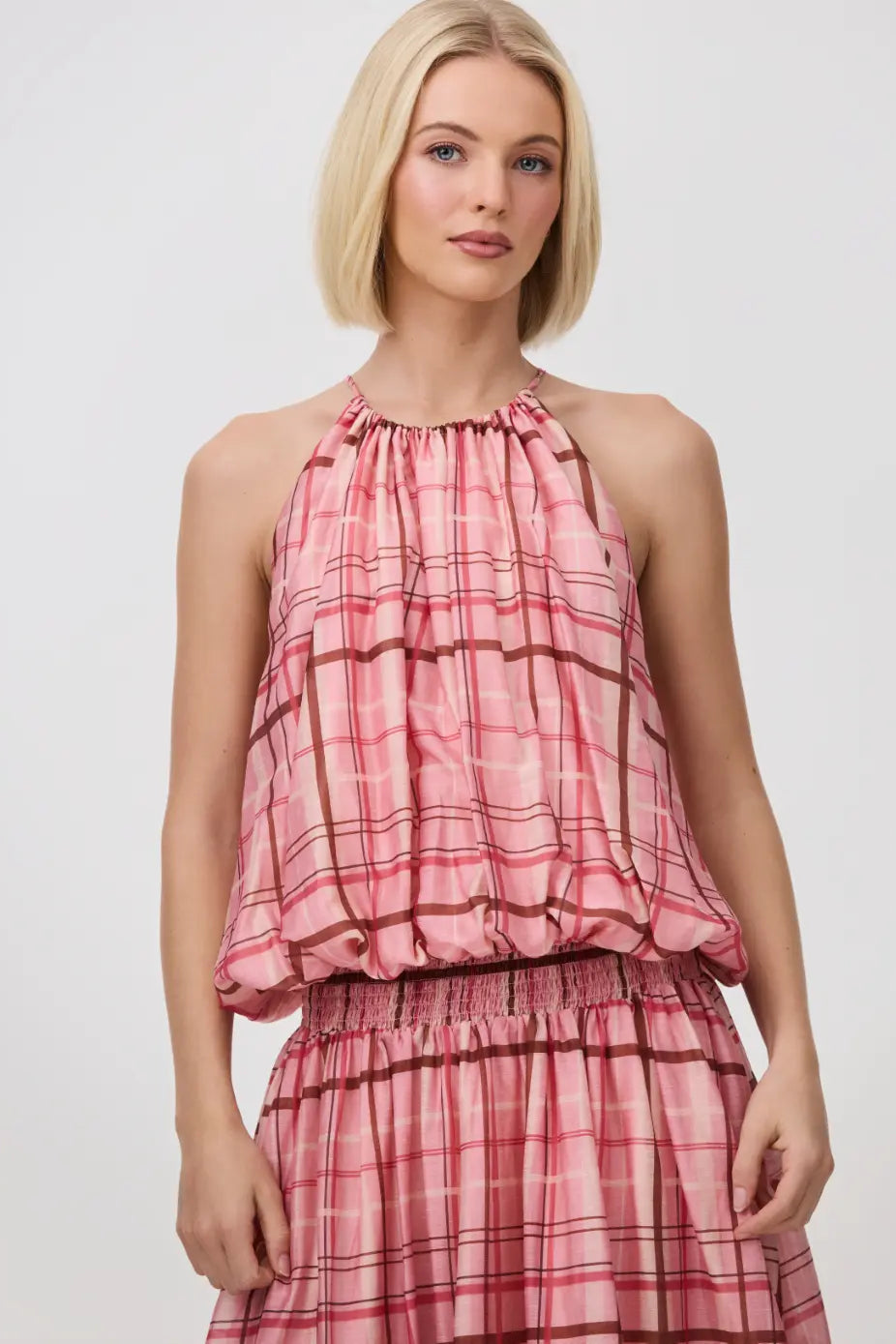 Adrianna Dress - Jaipur Check