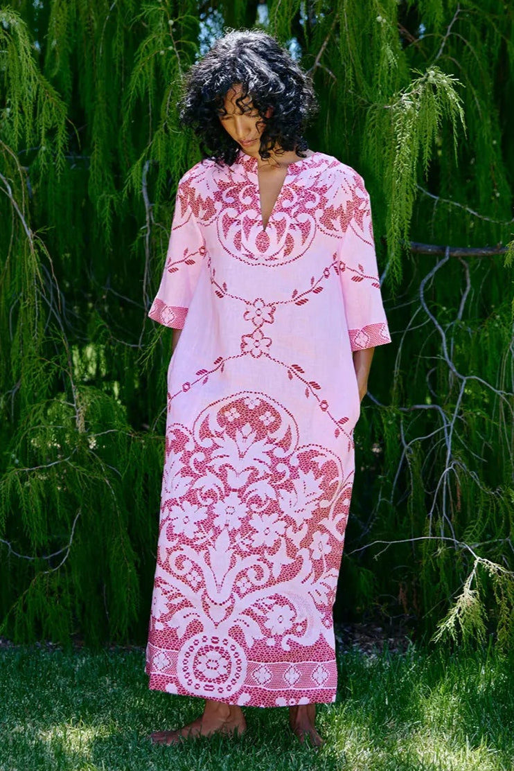 Aston Studio Bridget Dress Magenta