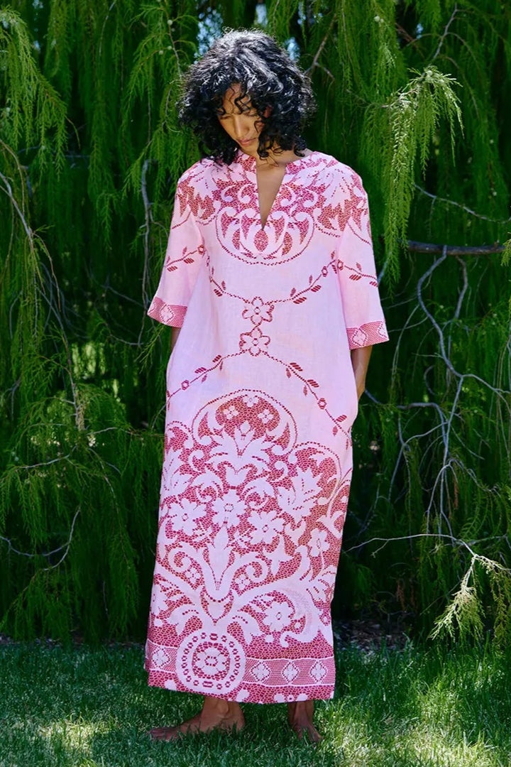 Aston Studio Bridget Dress Magenta