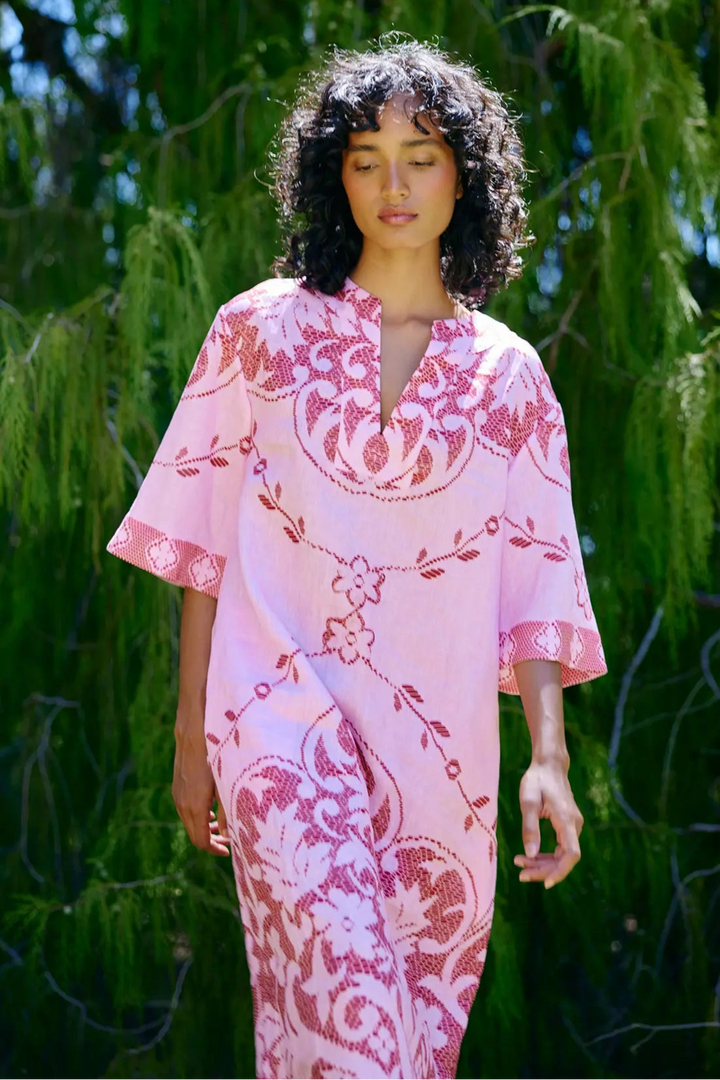 Aston Studio Bridget Dress Magenta