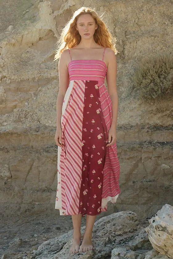 Aston Studio Rue Dress Redcurrant