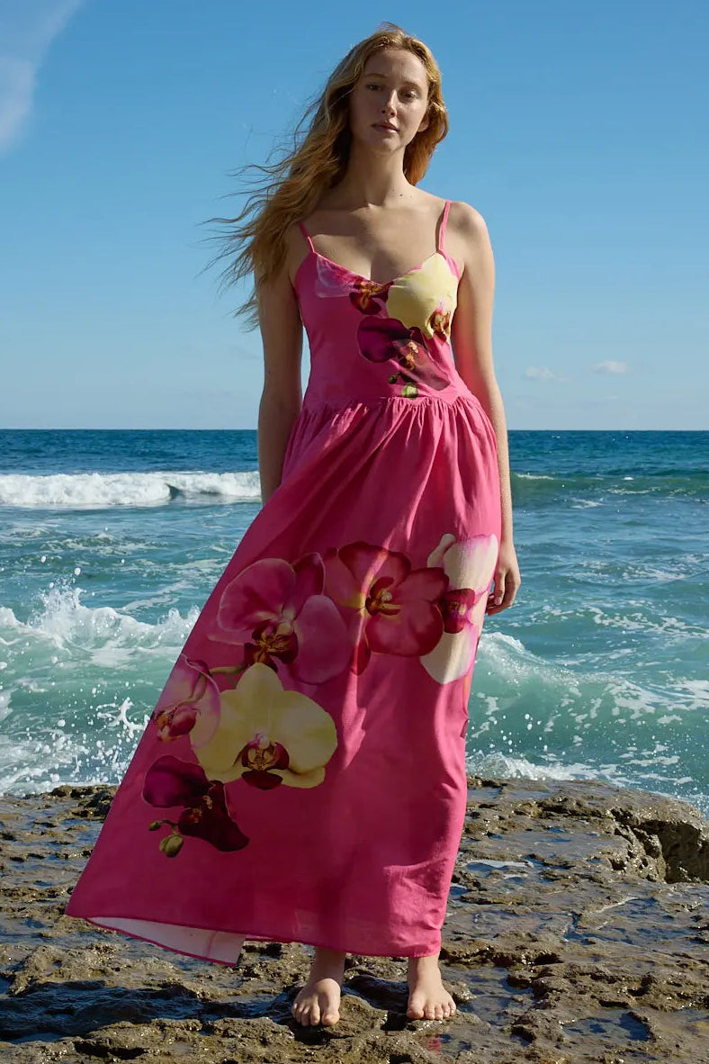 Aston Studio Delia Dress Orchid