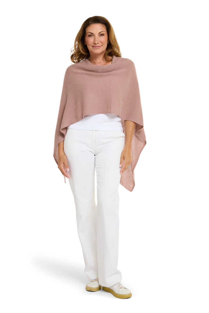 Cashmere Topper - Adobe