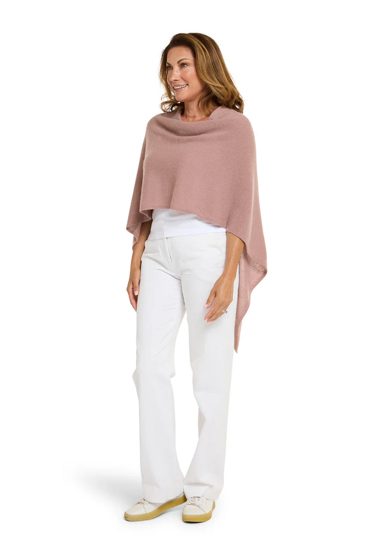 Cashmere Topper - Adobe