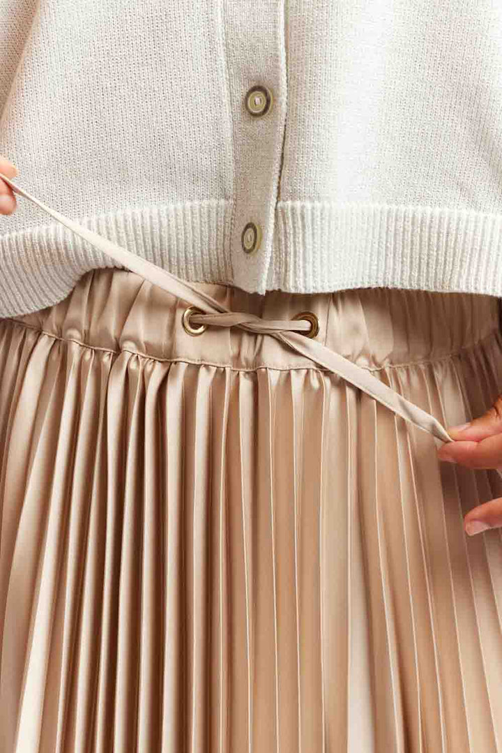 Cosmos Skirt - Latte