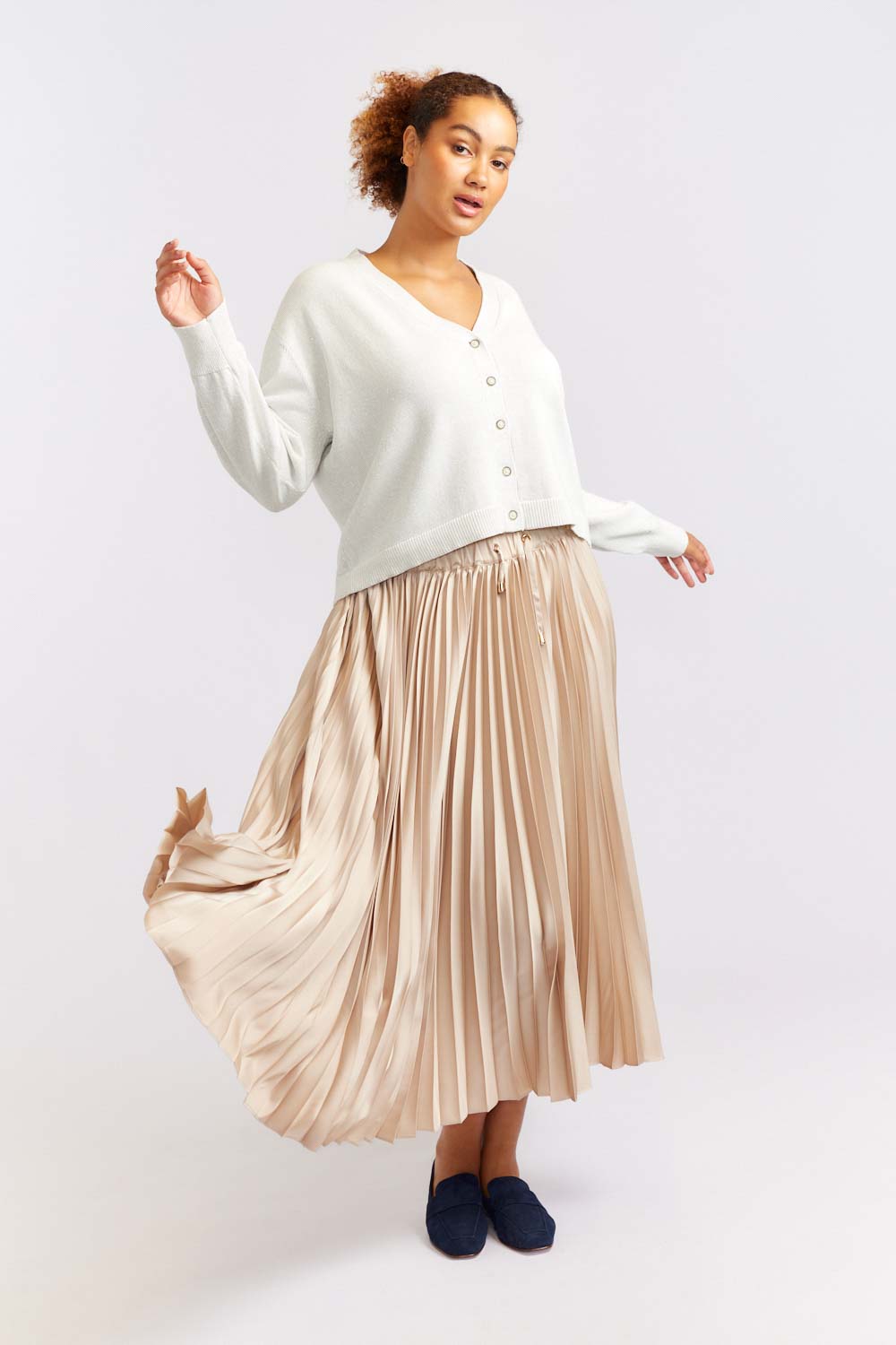 Cosmos Skirt - Latte