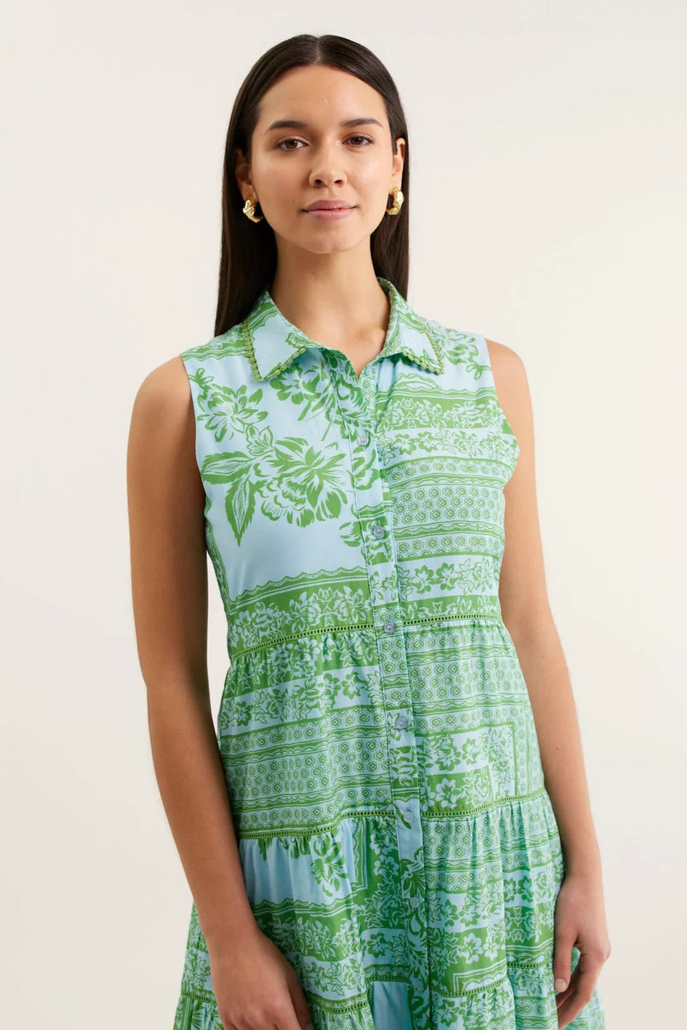 Alessandra Marlow Sleeveless Dress Florentine