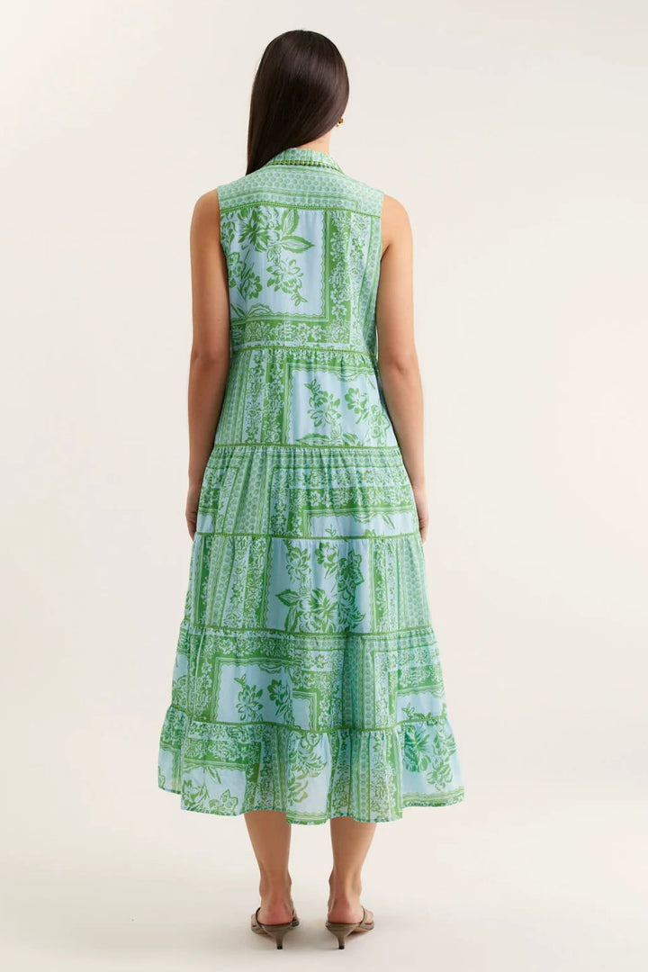Alessandra Marlow Sleeveless Dress Florentine