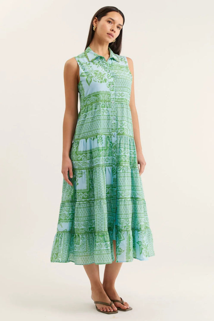 Alessandra Marlow Sleeveless Dress Florentine